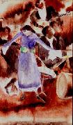 Charles Demuth The Jazz Singer oil painting